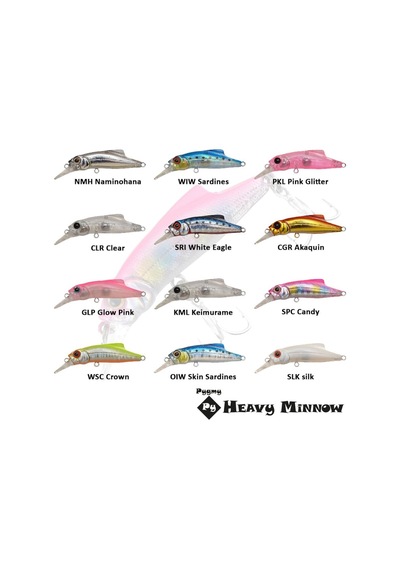 Jackson Pygmy Box Heavy Minnow 39Mm 3.8Gr Srı