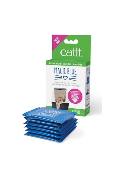 Catit Magic Blue Tuvalet Kabı Koku Giderici Yedek Kartuş N708