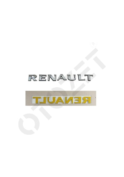 Renault Yazı Megane 2 Clıo 3 Renault Yazısı