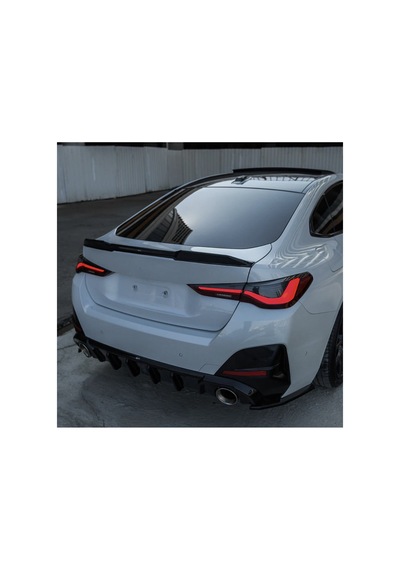 Bmw 4 Serisi Gran Coupe G26 Arka Difüzör & Flap Seti M Sport Uyumlu Agresif Tasarım