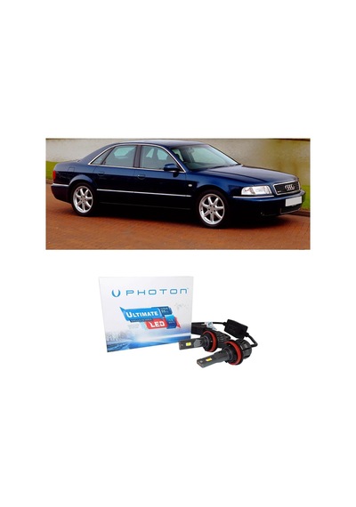 Audi A8 D2 Uzun Far Ampulü Hb3 Ultimate Yeni Seri Beyaz 1994-2002