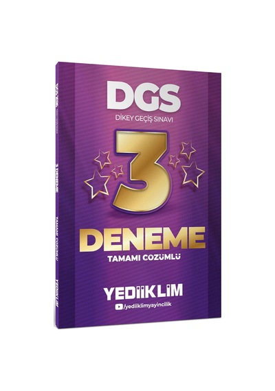 2026 Dgs Tamamı Çözümlü 3 Yıldız Deneme