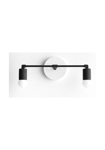 Riolight Modern Ikili Metal Aplik (552973040) Siyah