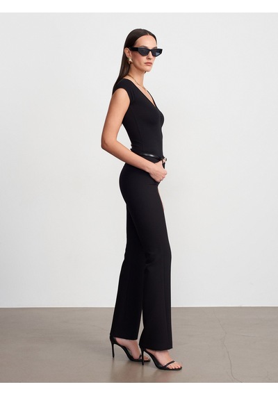 Dilvin 72680 Çan Paça Pantolon-siyah