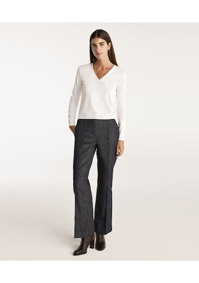 Yargıcı Rahat Kesim Denim Pantolon İndigo