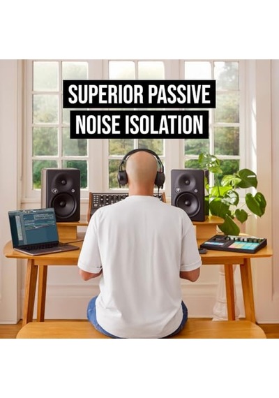 Røde Nth-50 Profesyonel Kulak Üstü Kablolu Dj Kulaklıklar Dayanıklı, Rahat, Hi-fi Ses Müzisyenler, Film Yapı