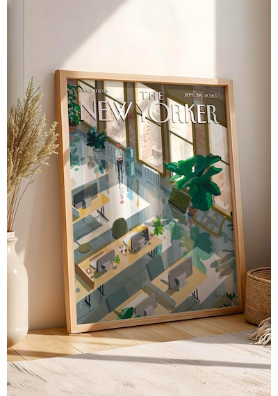 The New Yorker Çerçeveli Tablo September 28 2020 - Ofis Tablosu