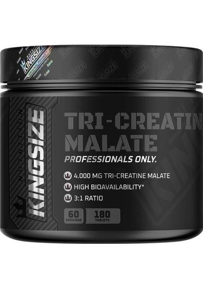 Kingsize Nutrition Tri-creatine Malate 180 Tablet
