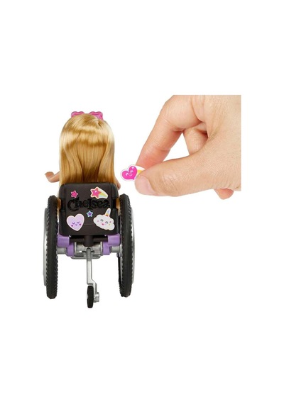 Barbie Chelsea Bebek Ve Tekerlekli Sandalyesi Hgp29