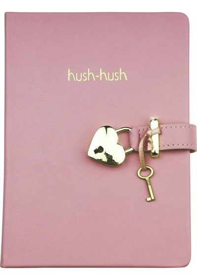 Vj Defter Hush Hush Kilitli 13x18 80 Gr 160 Yp Çizgili Lila 1333