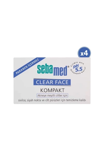 Sebamed Clear Face Sivilce Ve Akne Karşıtı 100 Gr 4 Paket