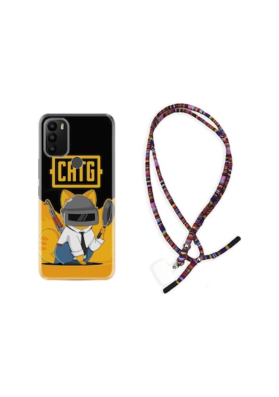 General Mobile Gm21 Plus Kılıf Rasta Boyun Askılı Cat G 1677