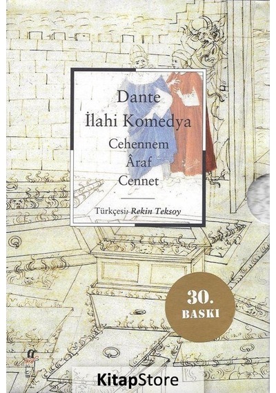 İlahi Komedya/cehennem-araf-cennet (özel Karton Kutuda 3 Kitap...