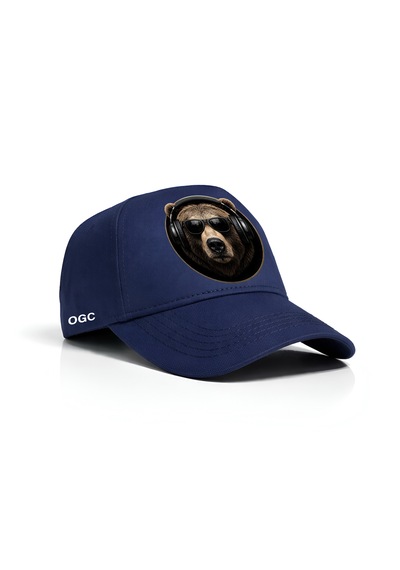 Ogc Ayı Unisex Şapka Lacivert