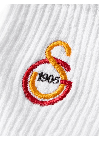 Gsstore Galatasaray Unisex Çorap K252284 Beyaz