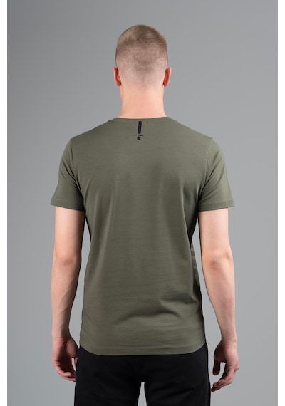 Maraton Regular Erkek Bisiklet Yaka Açık Haki- T-shirt Açık Haki-
