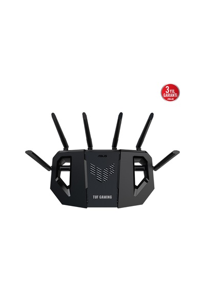 Asus Tuf-be6500, Be6500, 3 Port, 6500mbps, Dual Band, Wifi 7, Aimesh, Aiprotection Pro, Gamıng Extendable Router