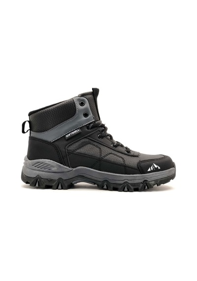 Cool Alfa Siyah Kauçuk Taban Kaymaz Softshell Outdoor Bot 001