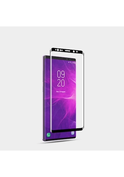 Samsung Galaxy Uyumlu Note 8 Nano Pet Full Ekran Koruyucu Siyah