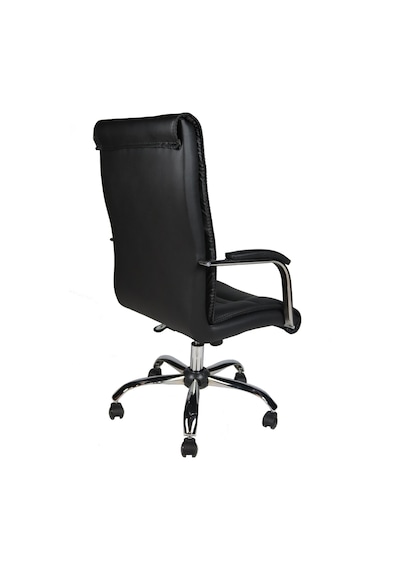 Mobilya Tuthanos Deri Makam Koltuğu Ofis Koltuğu Siyah