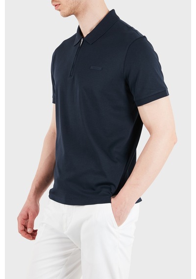Calvin Klein Erkek Polo Lv04le255g Cef Lacivert