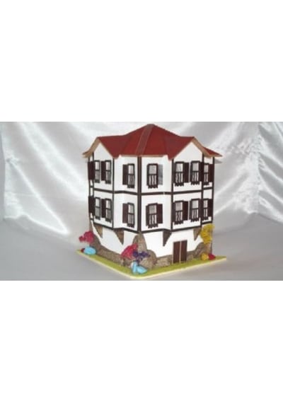 Maket Safranbolu Evi Gece Lambalı Paçacı Evi