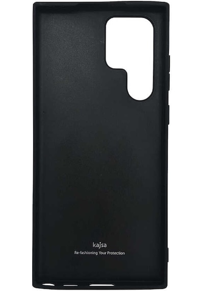 Kajsa Galaxy S22 Ultra Kılıf Kajsa Pearl Pattern Hakiki Deri Kapak ZORE-220064