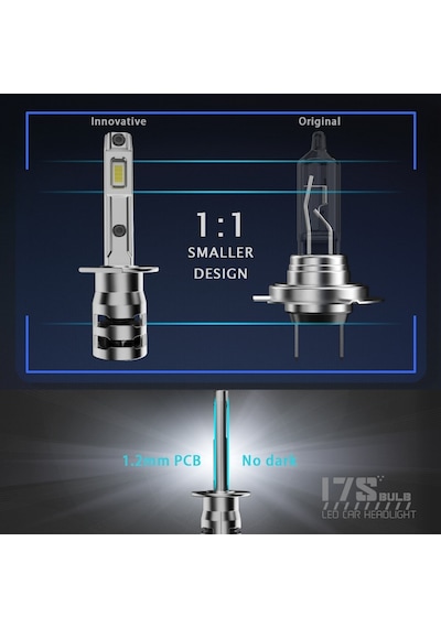 H1 Led Far Ampulü 80w 11000lm H1 12-30v / Laam933