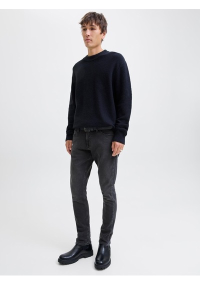 Jack & Jones Jjiglenn Jjevan Jj 877 Erkek Jean Pantolon-31245 Siyah
