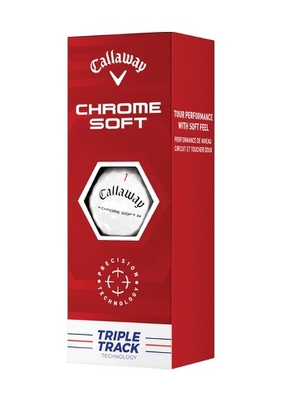 Callaway Bl Cg Chrome Soft 22 Trpl Trk 12b Pk Golf Topu - 3lü Karışık