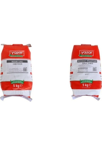 Yazar Mısır Unu + Buğday Nişastası 2 x 5 KG
