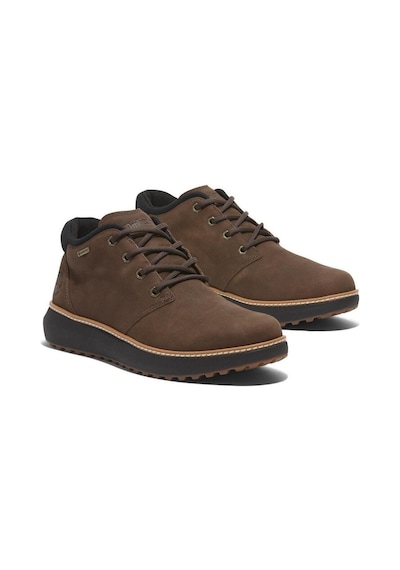 Timberland Hudson Road Mıd Lace Up Gtx Chukka Boot-9460 Dark Brown Nubuck