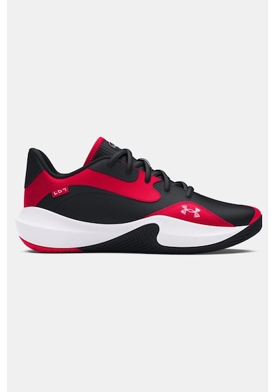 Under Armour Ua Lockdown 7 Low Erkek Basketbol Ayakkabısı 3027646-600 Kırmızı