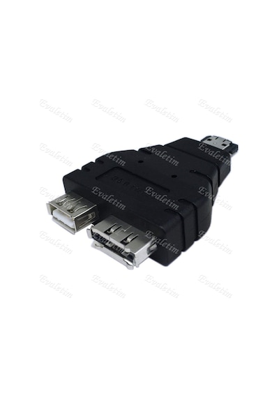 Esatap Esata Combo To Usb + Esata 4472P Dişi Erkek Çevirici Dönüş