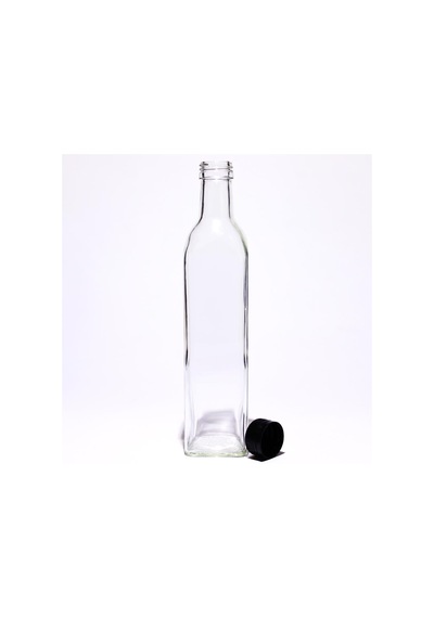 Zeytinyağı Şişesi Yağdanlık Sosluk Sirkelik 500 Ml Şeffaf Marasca
