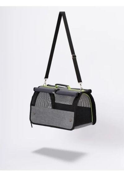 Brave Paws Flybag Model Perdeli Yırtılmaz Fileli Kedi ve Köpek Havayolu Taşıma Çantası - GriBrave Paws Flybag Model Perdeli Yırtılmaz Fileli Kedi ve Köpek Havayolu Taşıma Çantası - Gri