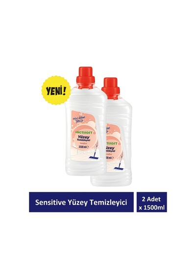 Sensitive Yüzey Temizleyici 2 Adet X 1500 Ml 2'li Set