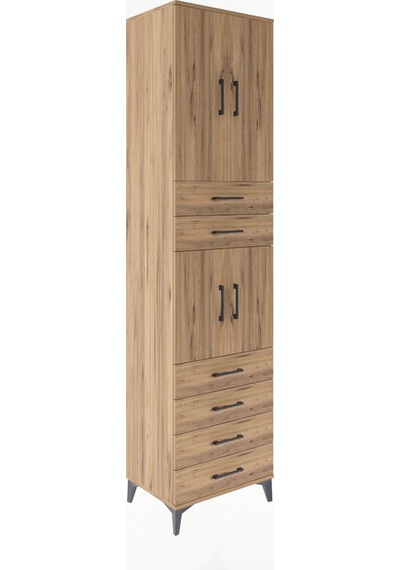 Hyperion Dolap 3 Raflı 6 Çekmeceli 4 Kapaklı 60x44x243 Çam-çam Çam Hyperion Dolap 3 Raflı 6 Çekmeceli 4 Kapaklı 60x44x243 Çam-çam Çam