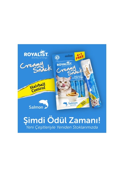 Creamy Snack Somonlu Hairball Control