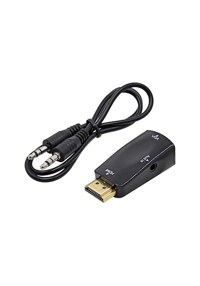 Hdmi To Vga Ses Görüntü Çevirici Projeksiyon Notebok Pc Receiver (551664306)