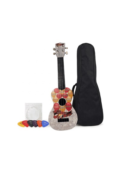 Soprano Ukulele Yeni Yıl Desenli