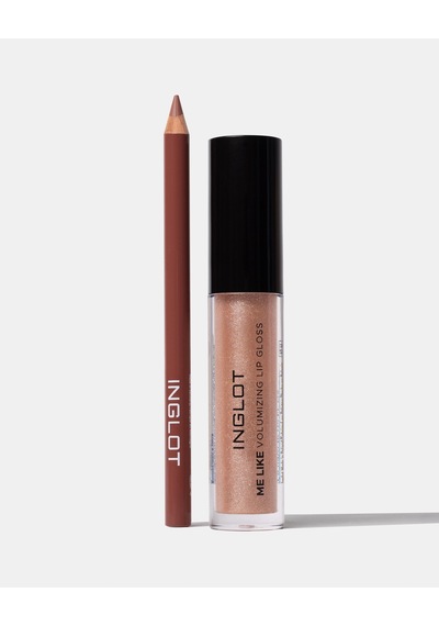 Lip Makeup Set Plump & Define Dolgun Ve Belirgin Dudaklar İçin 2 Li Dudak Makyaj Seti