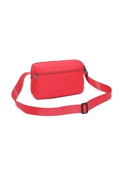 Smart Bags Ekstra Hafif Kumaş Postacı Çantası Bc 3148 - Siyah Kırmızı