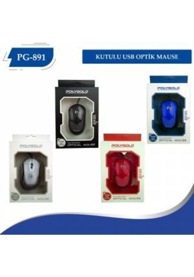 Poly Gold Pg-891 Usb Mouse Fare