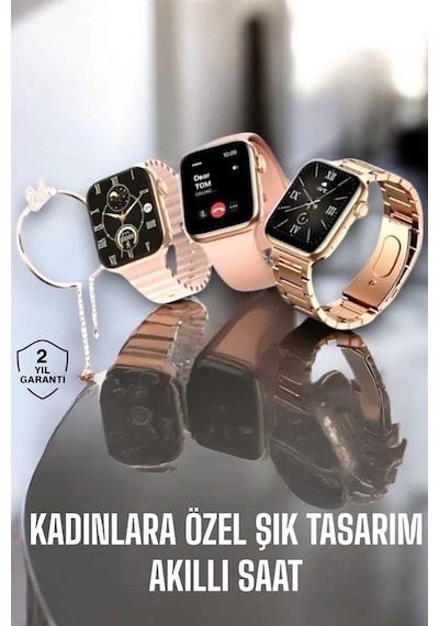 Akıllı Bileklik Kadınlar İçin Uyku Ve Nabız Takibi Uuczg9minisaat1