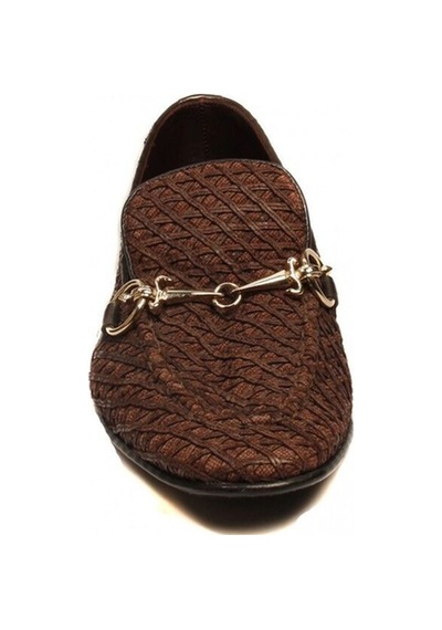Cesare Paciotti 51341ıtcv Kahve Ustü Kümaş İçi Deri Loafer Erkek Ayakkabı Kahverengi