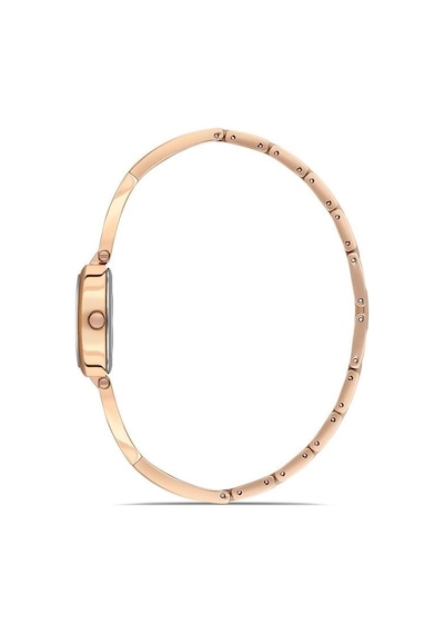 Elegangs El2455.3 Dikdörtgen Rose Gold Taşlı Kadın Kol Saati