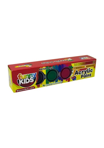 Funny Kids Akrilik Boya Seti 6X25Ml