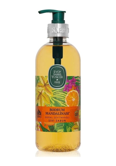 Bodrum Mandalinası Doğal Zeytinyağlı Sıvı Sabun 500 Ml