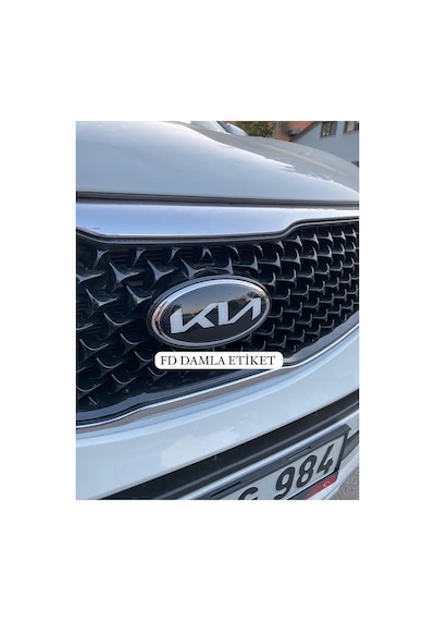Kıa Sportage 15.2 X 7.5 Cm Ön Arka Yeni Logo Amblem Dekorasyon